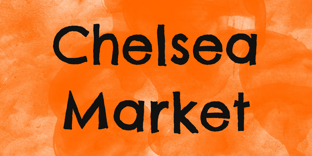 Chelsea Market Font preview