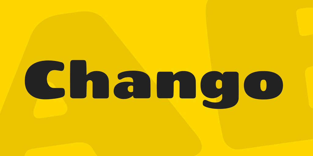 Chango Regular Font preview