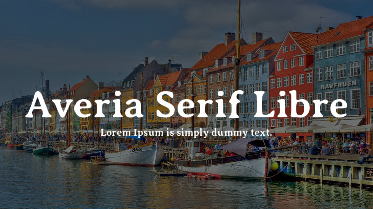 Averia Serif Libre Font preview