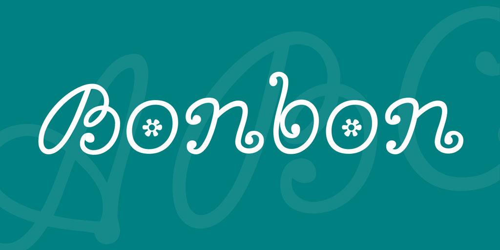 Bonbon Font preview