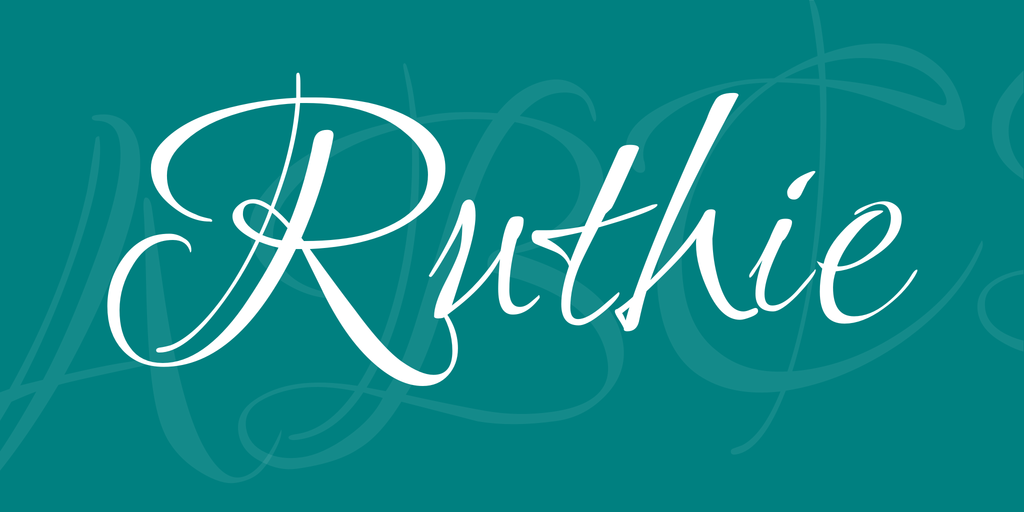 Ruthie Font preview