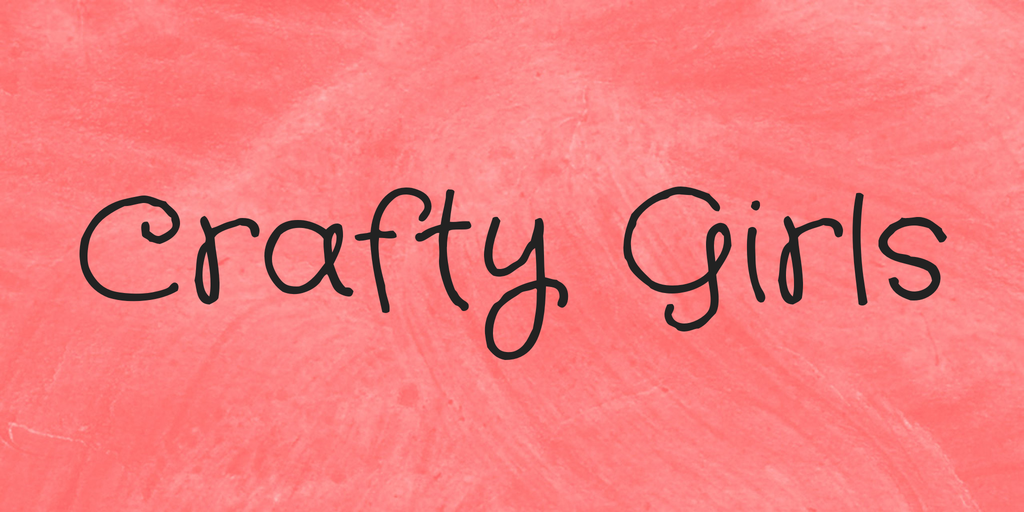 Crafty Girls Font preview