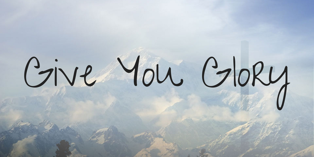 Give You Glory Font preview