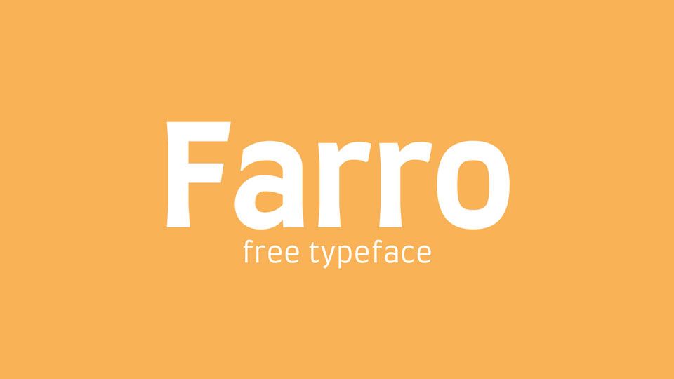 Farro Font preview