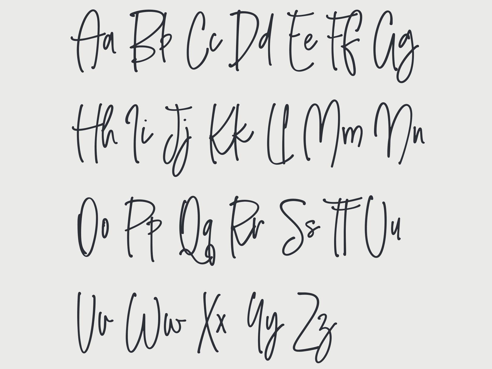 Smooth Stone Regular Font preview