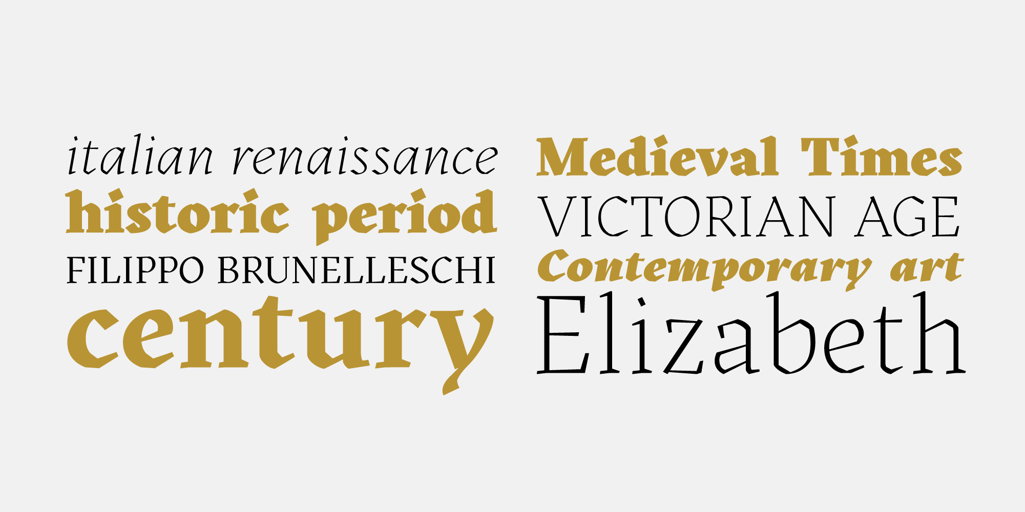 Kitsch Extra Bold Italic Font preview