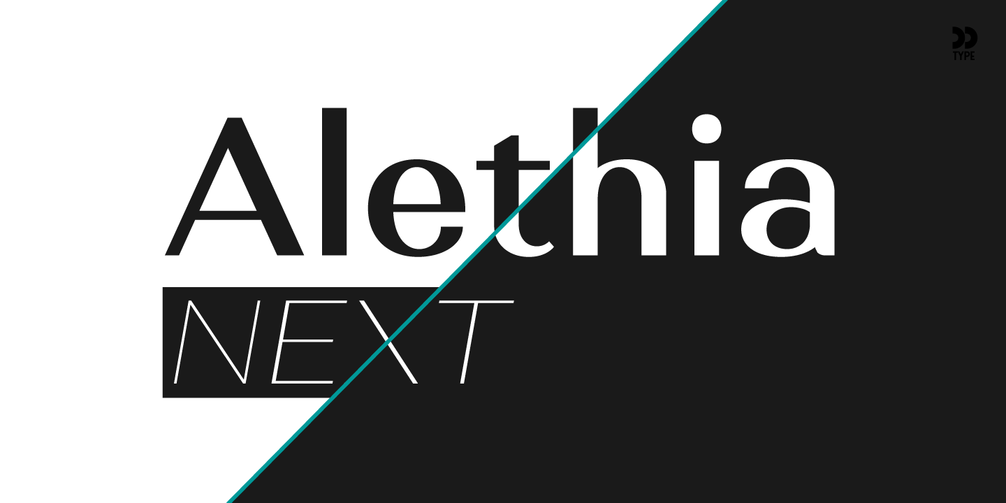 Alethia Next Font preview