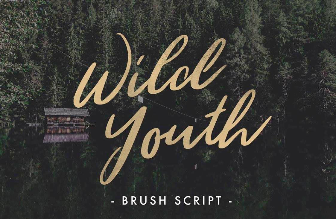 Wild Youth Font preview