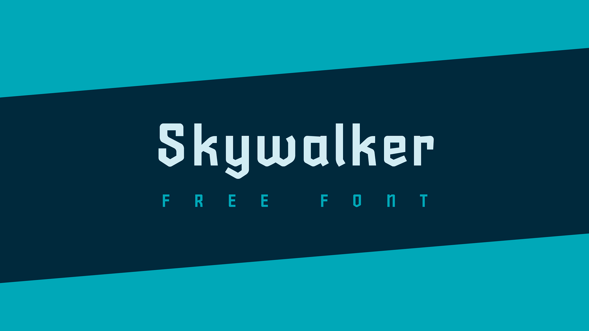 Skywalker Font preview