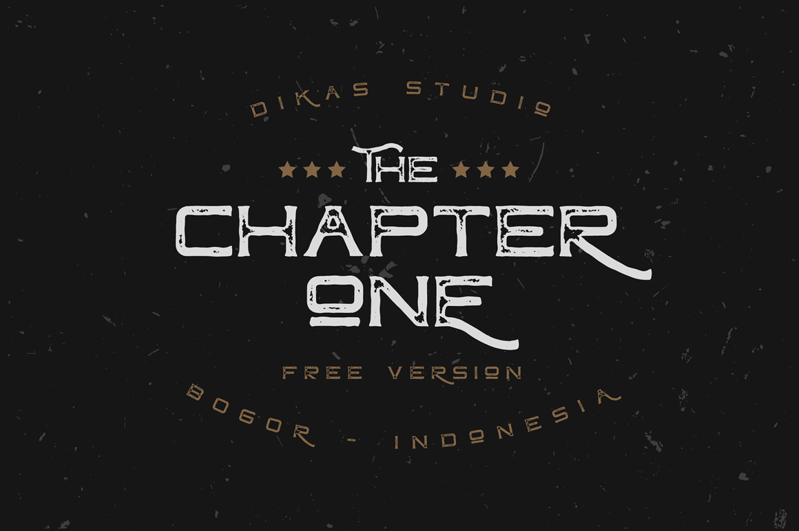 Chapter One Vintage Font preview