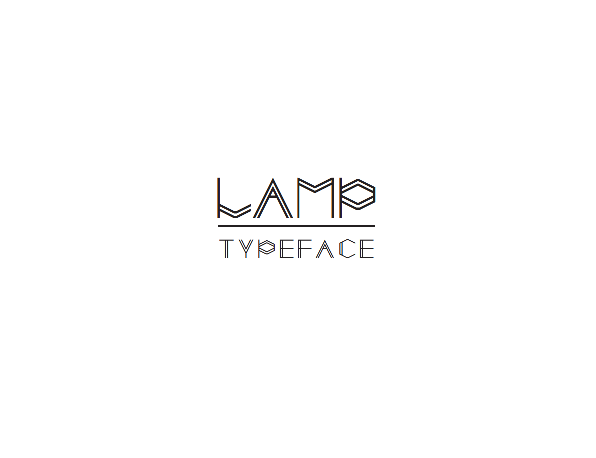 Lamp Font preview