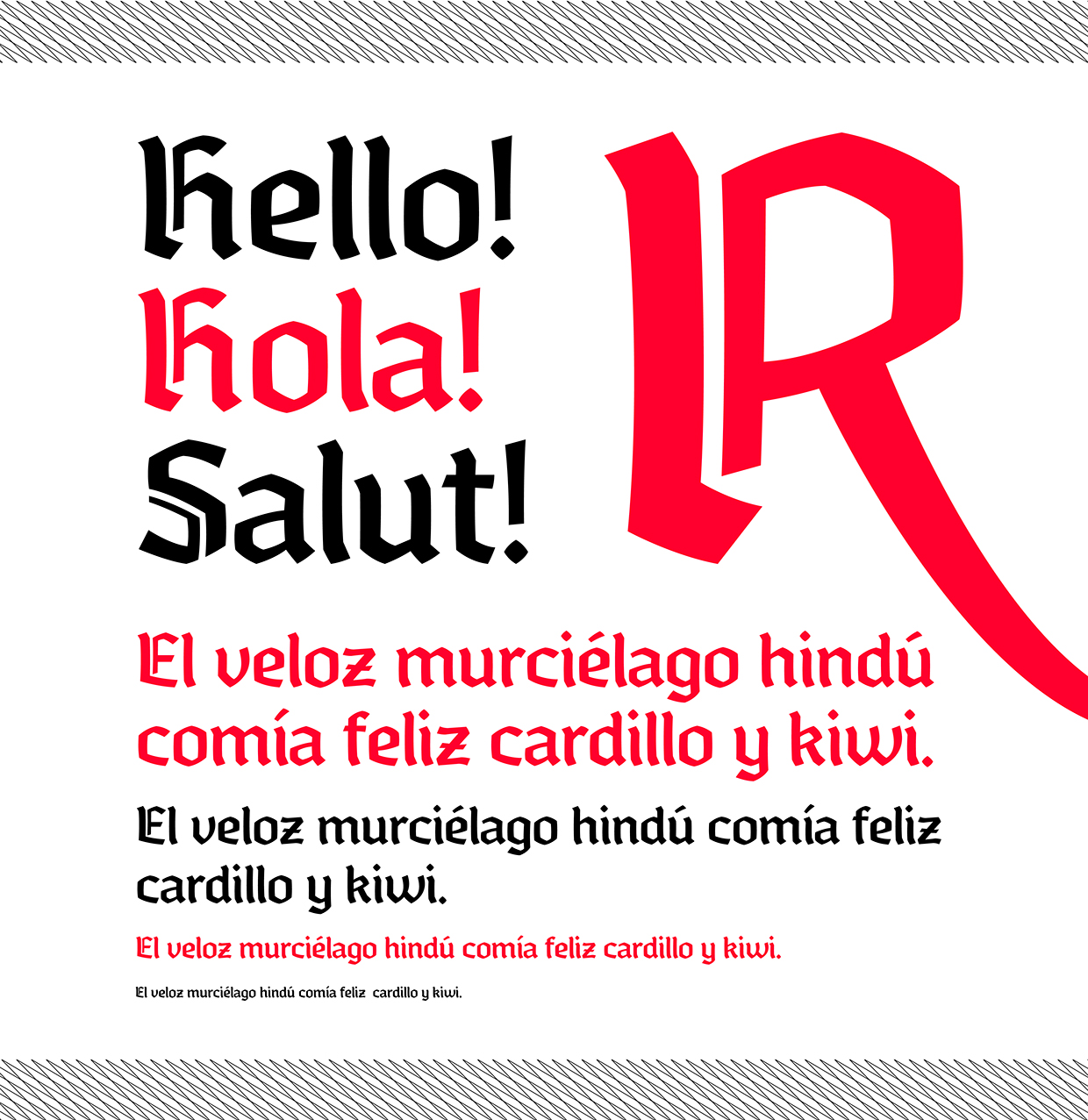 Rubia Regular Font preview