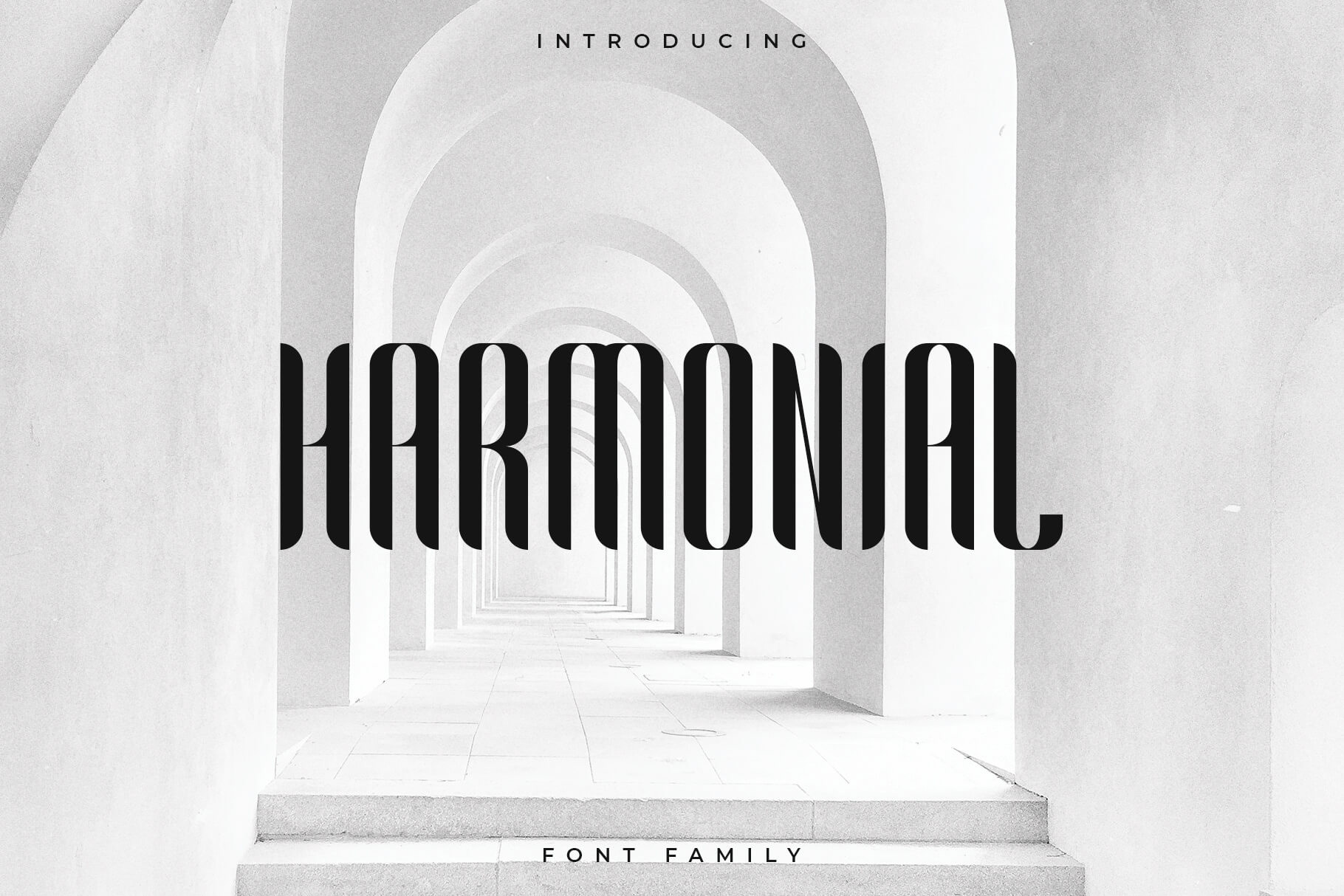 Harmonial Font preview