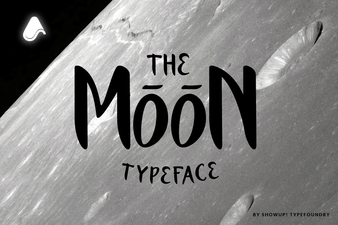 The Moon Font preview