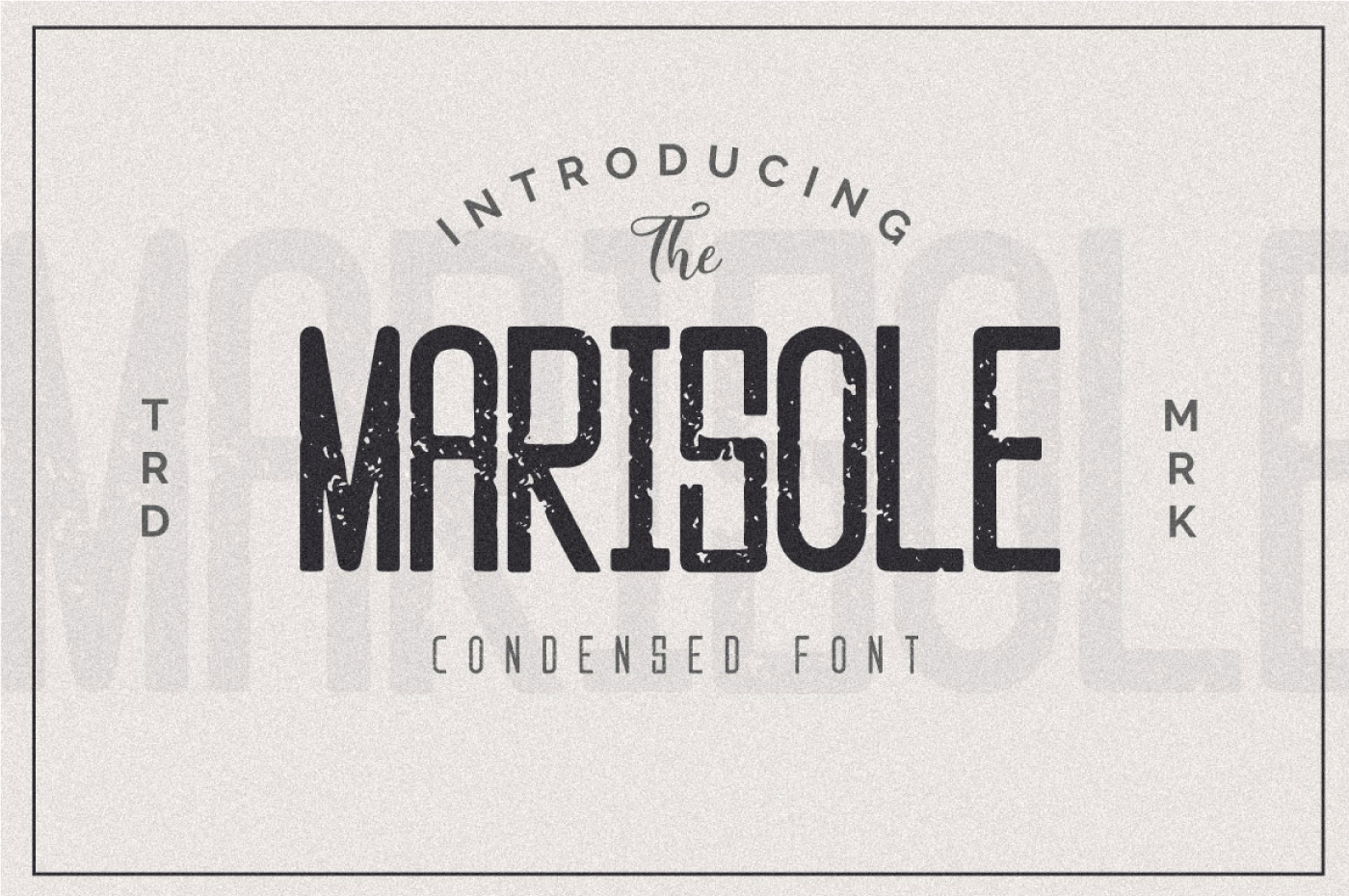 Marisole Font preview