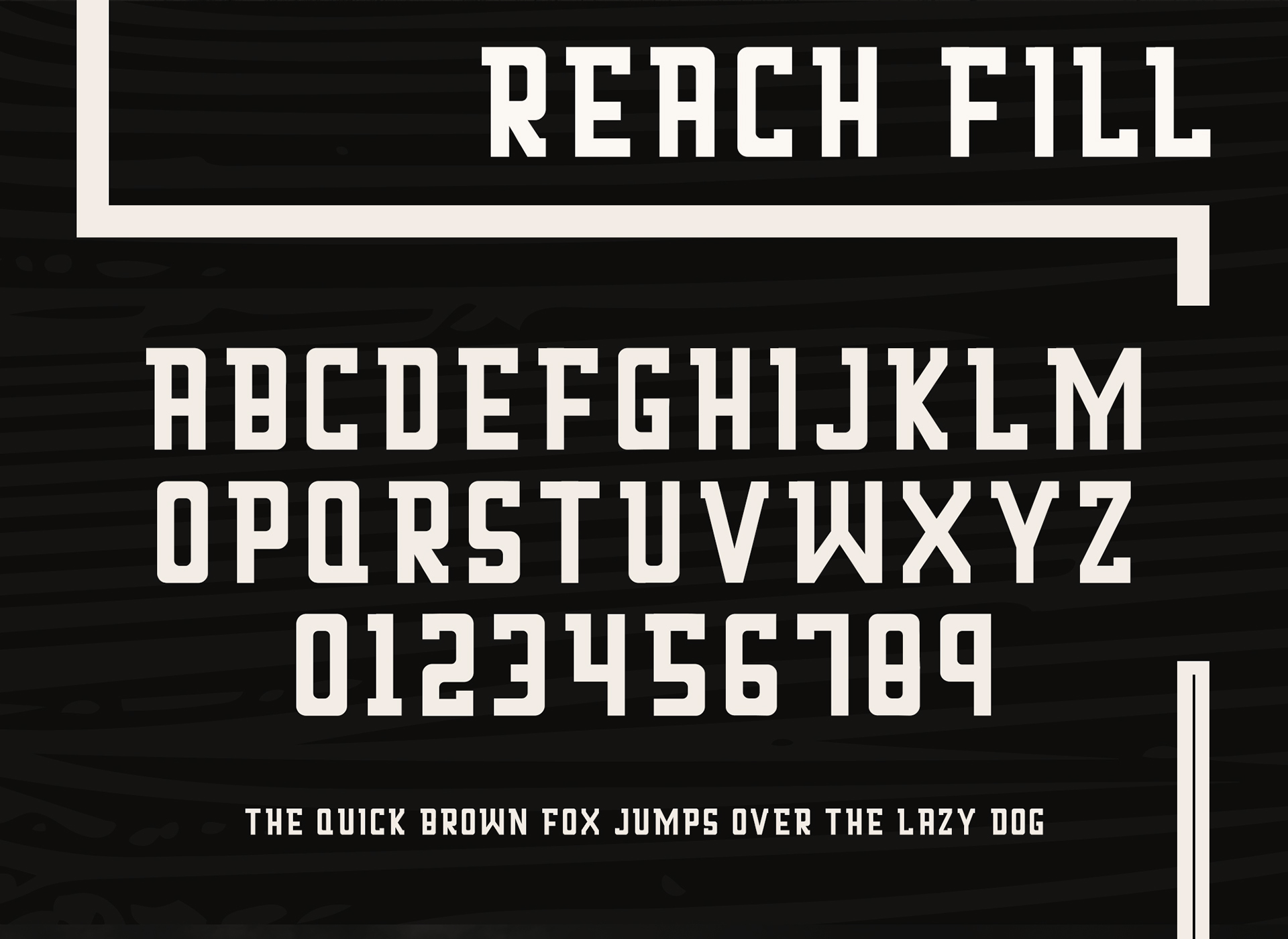 Reach Inline Font preview