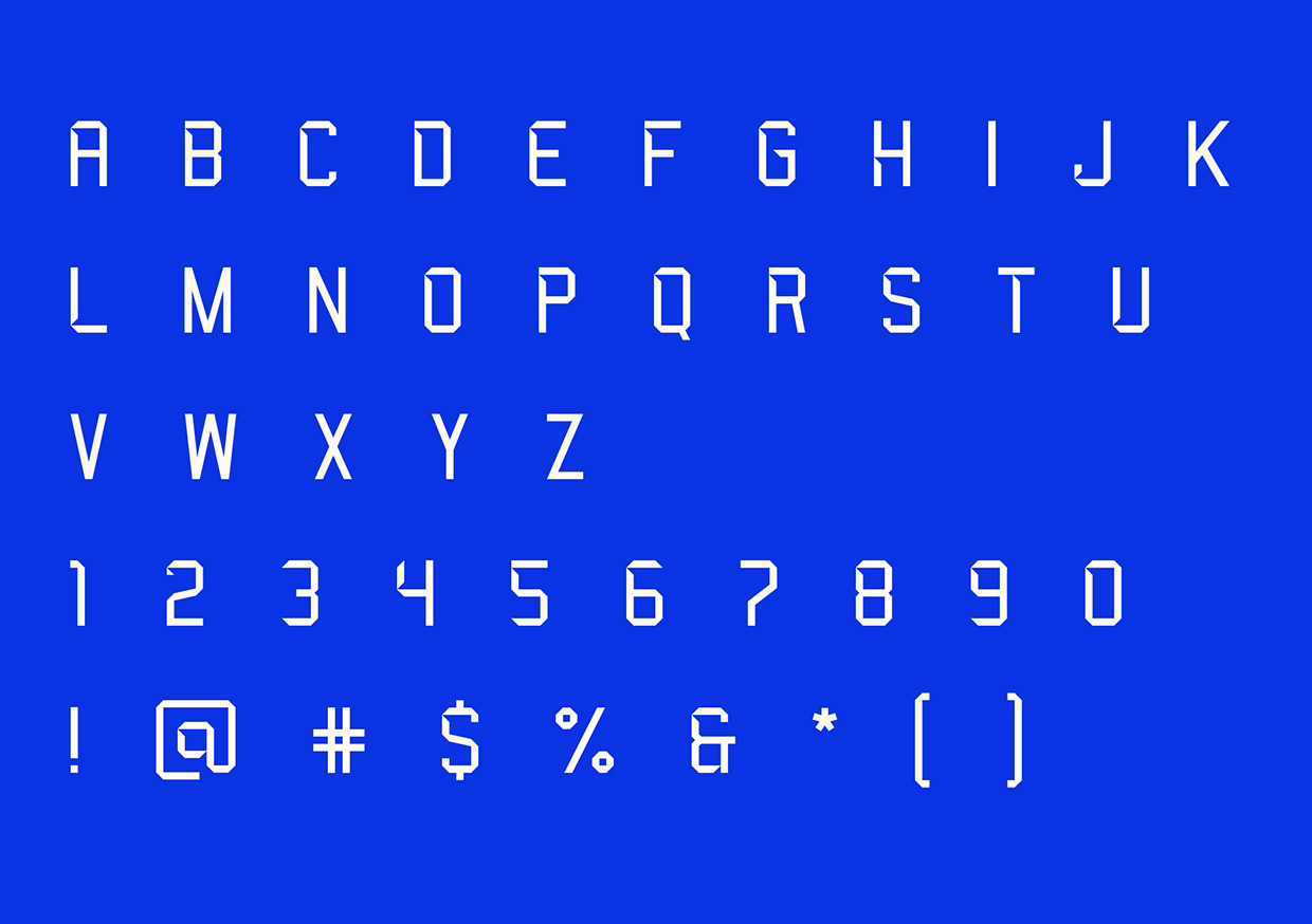Bedel Basic Cutted Alt Font preview