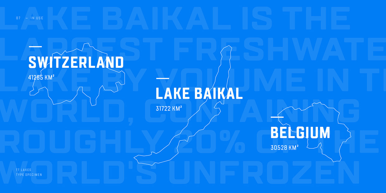 TT Lakes Bold Font preview