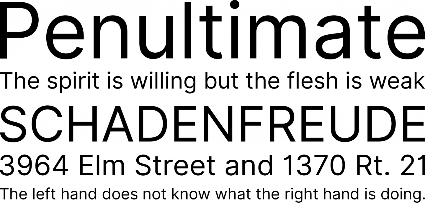 Inter Medium Italic Font preview