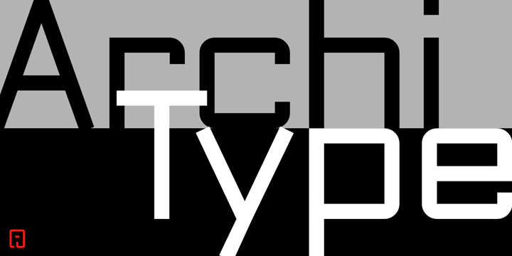 Architype Font preview