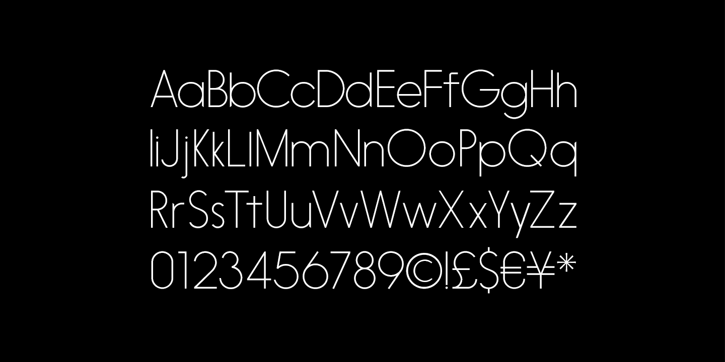 Ebisu Regular Font preview