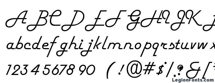 Fifty Fifty Outline Font preview