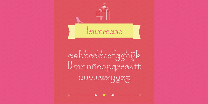 Love Story Dingbats Font preview
