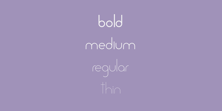 Mauve Medium Font preview