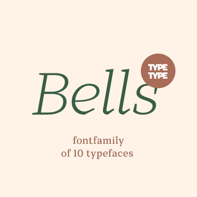 TT Bells Black  Font preview