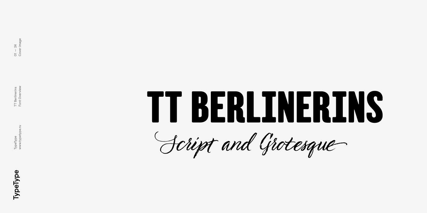 TT Berlinerins Grotesk Font preview