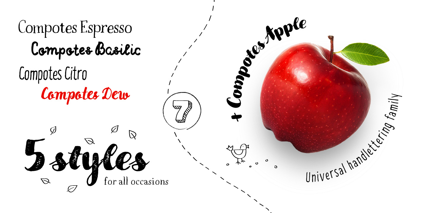 TT Compotes Citro Espresso Font preview