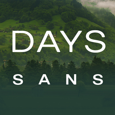 TT Days Sans Font preview