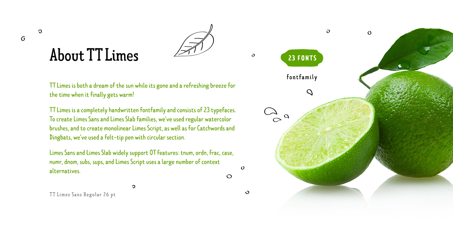 TT Limes Sans Light Italic Font preview