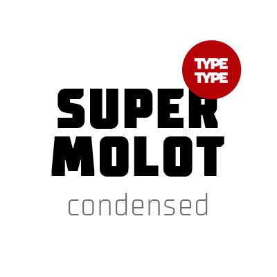 TT Supermolot Condensed Font preview