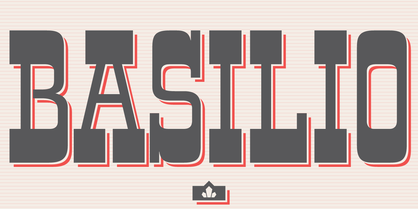 Basilio Regular Font preview
