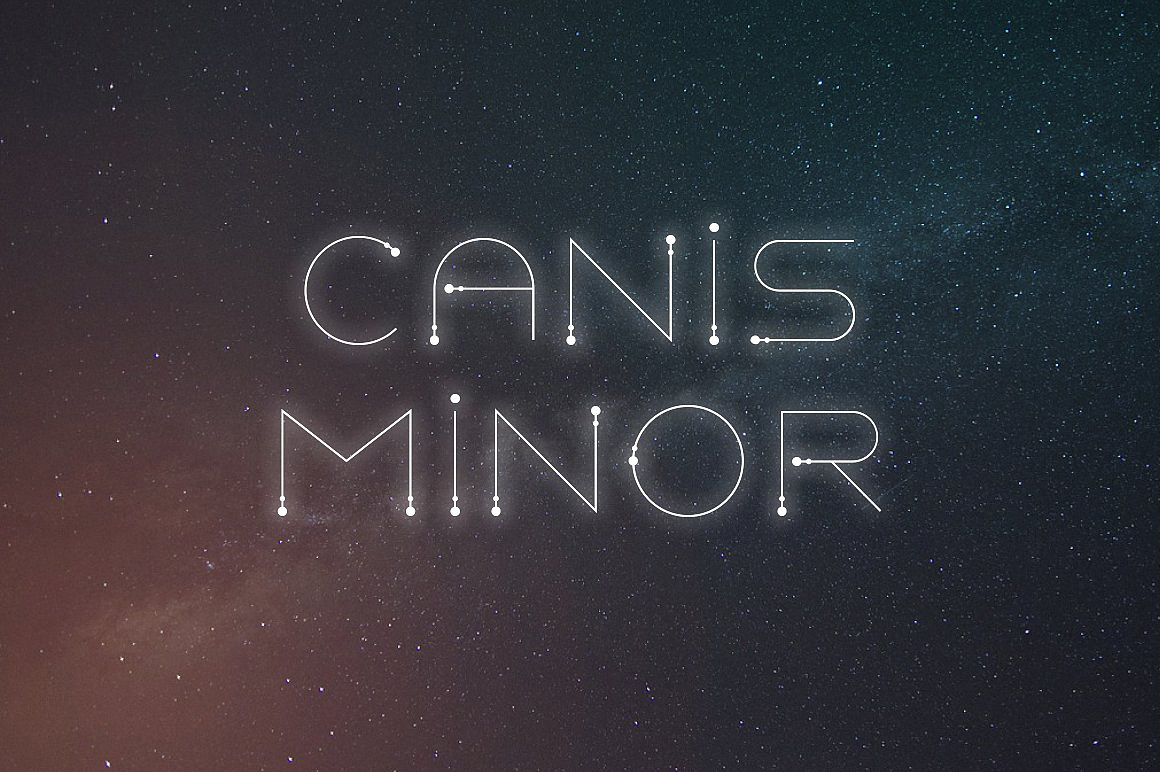 Canis Minor Font preview