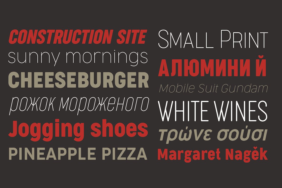 Cocogoose Narrow Italic Font preview