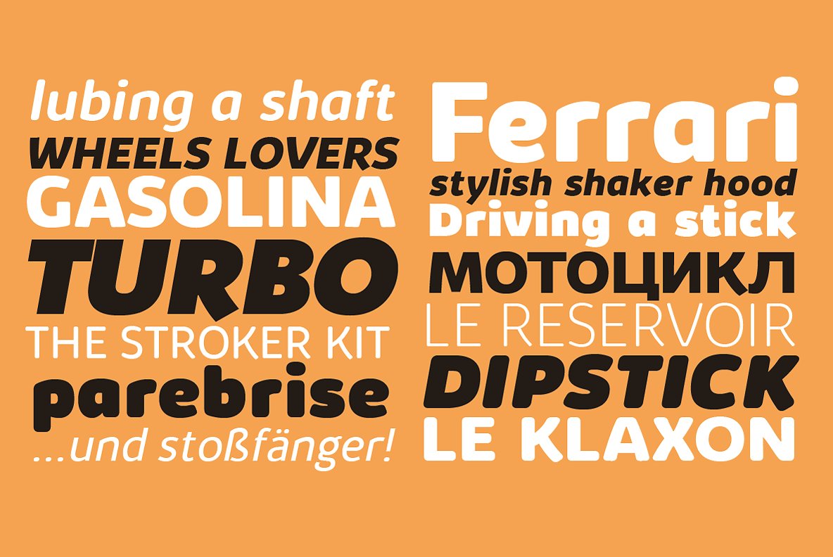 Kabrio ExtraBold Italic Font preview