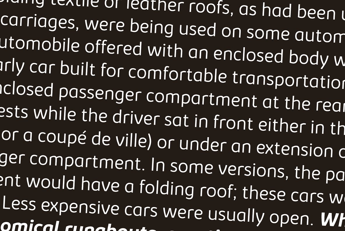 Kabrio Bold Font preview