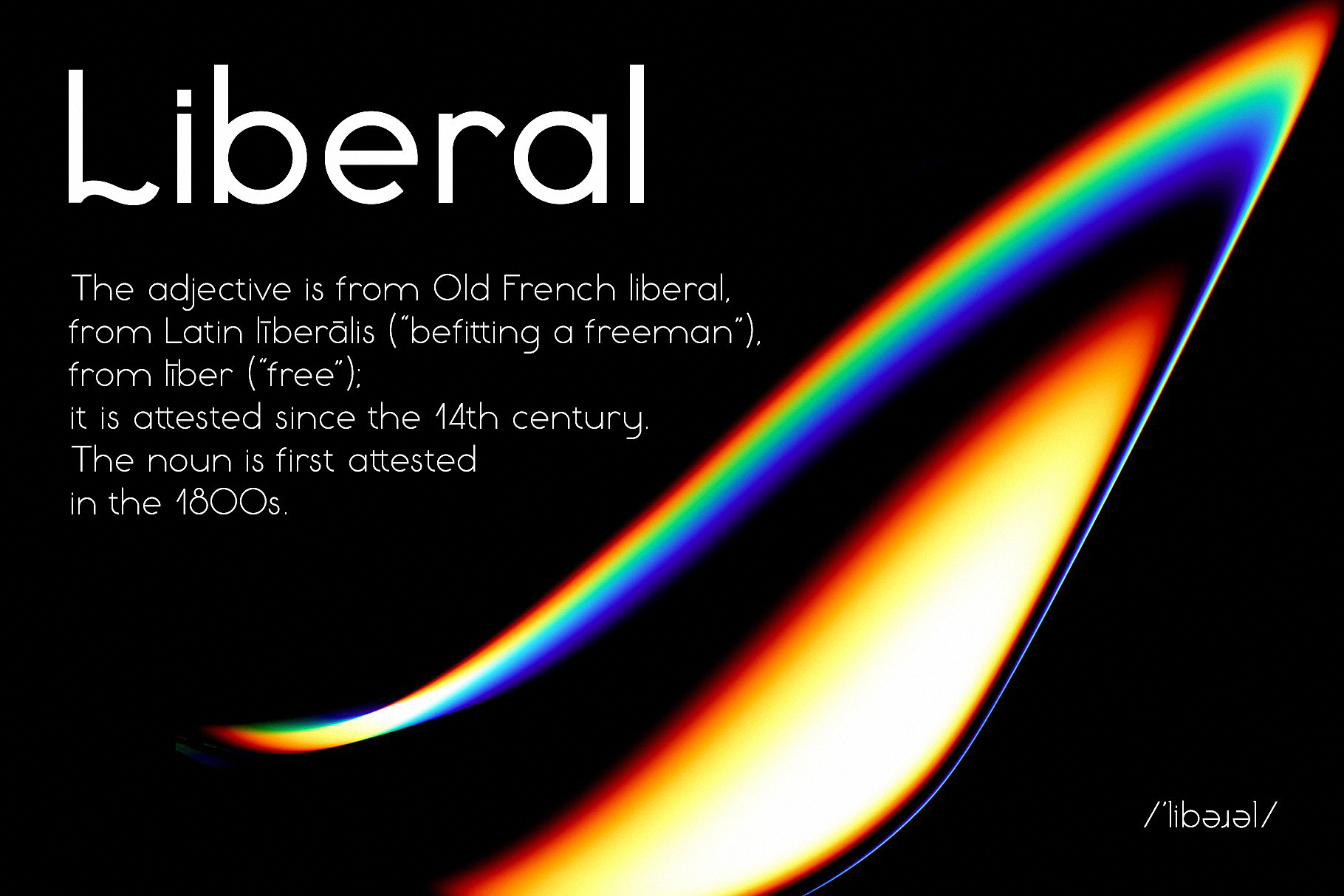 Libera Thin Font preview