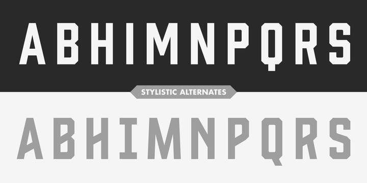Prohibition Round Font preview
