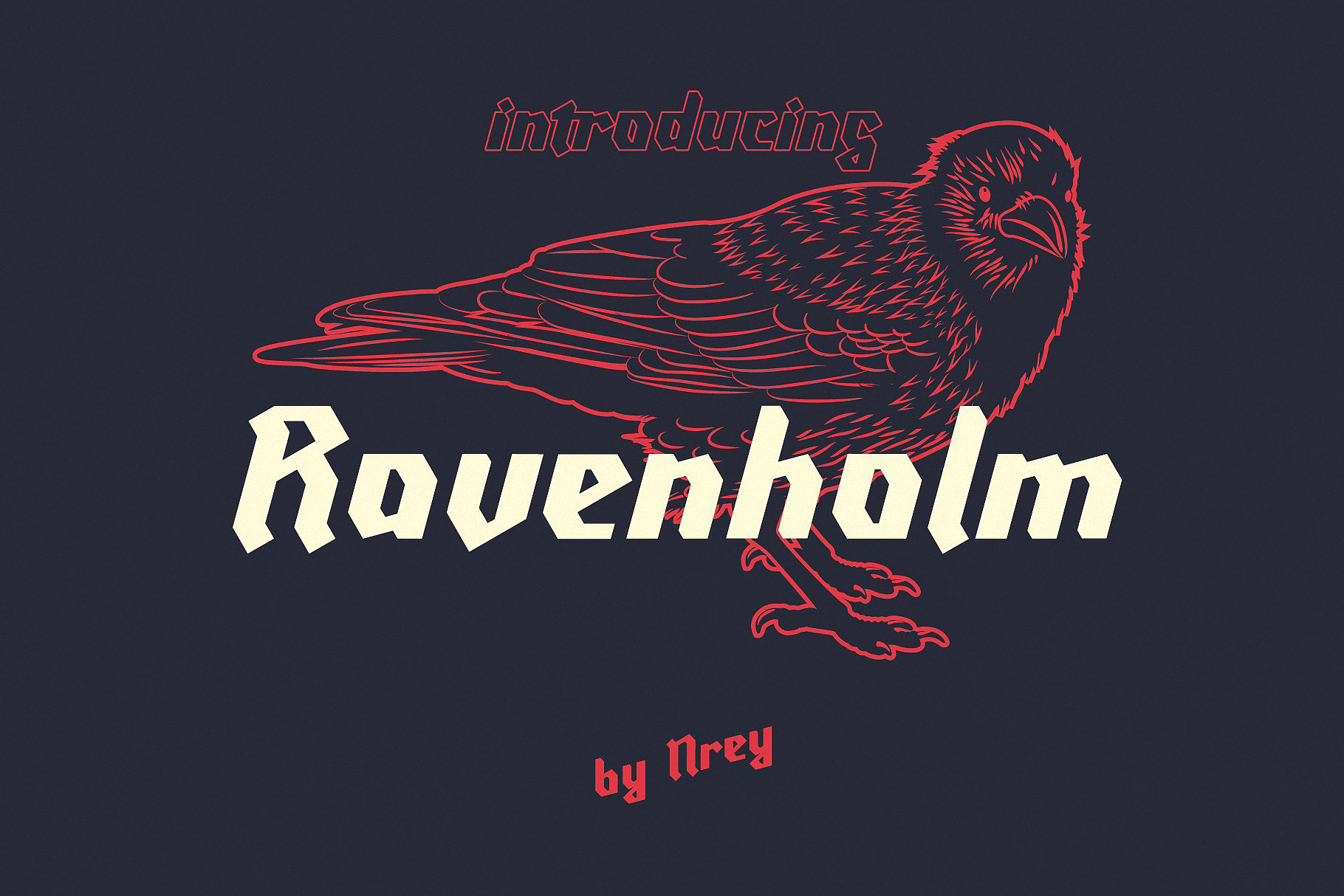 Ravenholm Font preview