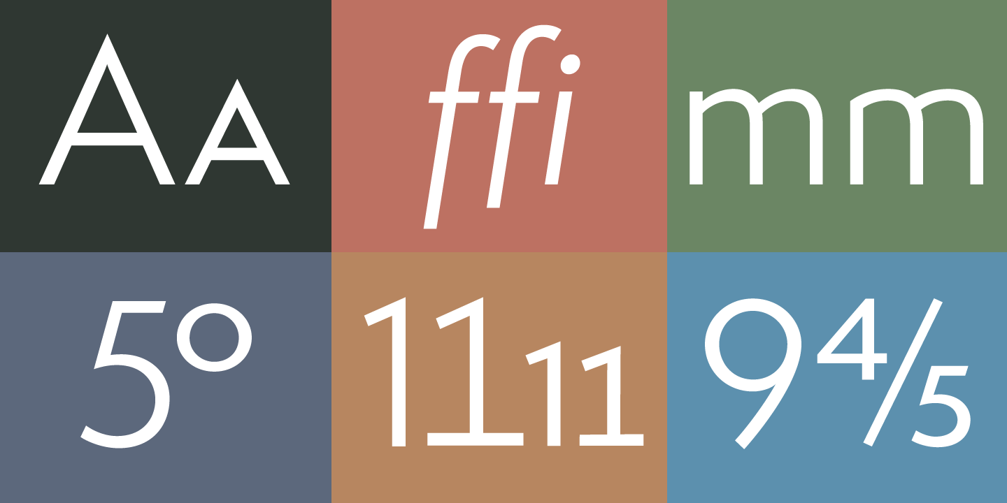 Semplicita Pro Italic Font preview