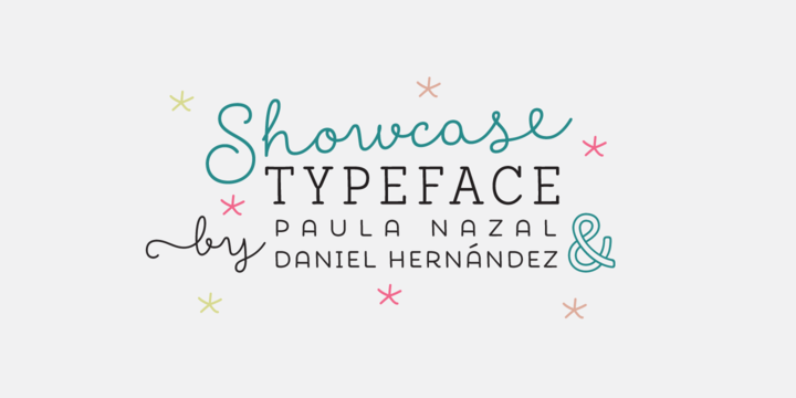 Showcase Sans Mini Italic Font preview