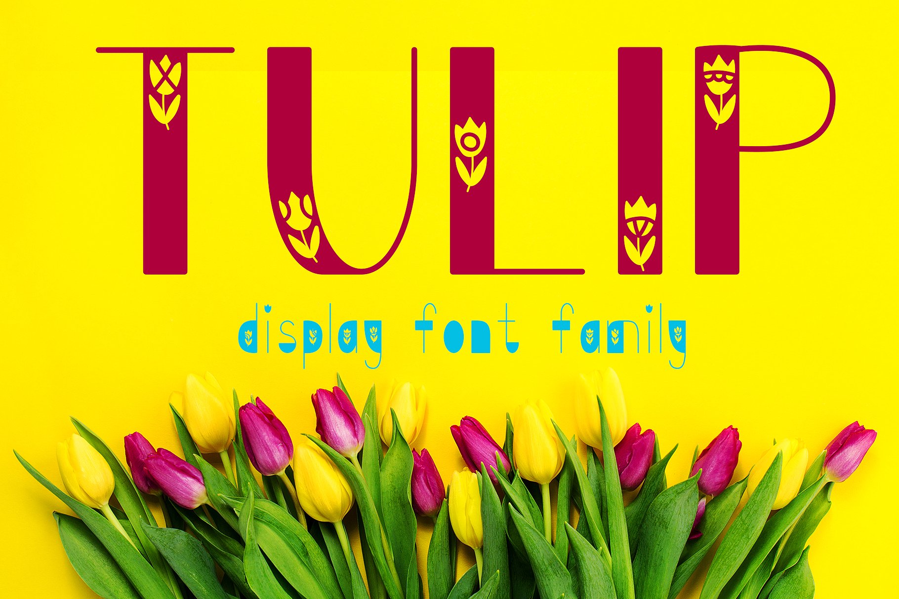 Tulip Regular Font preview