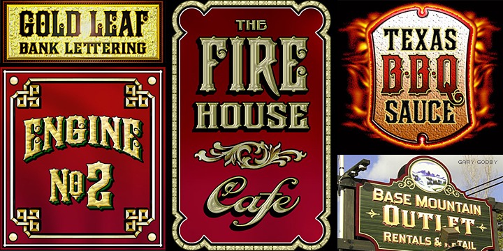 LHF Firehouse Regular Font preview