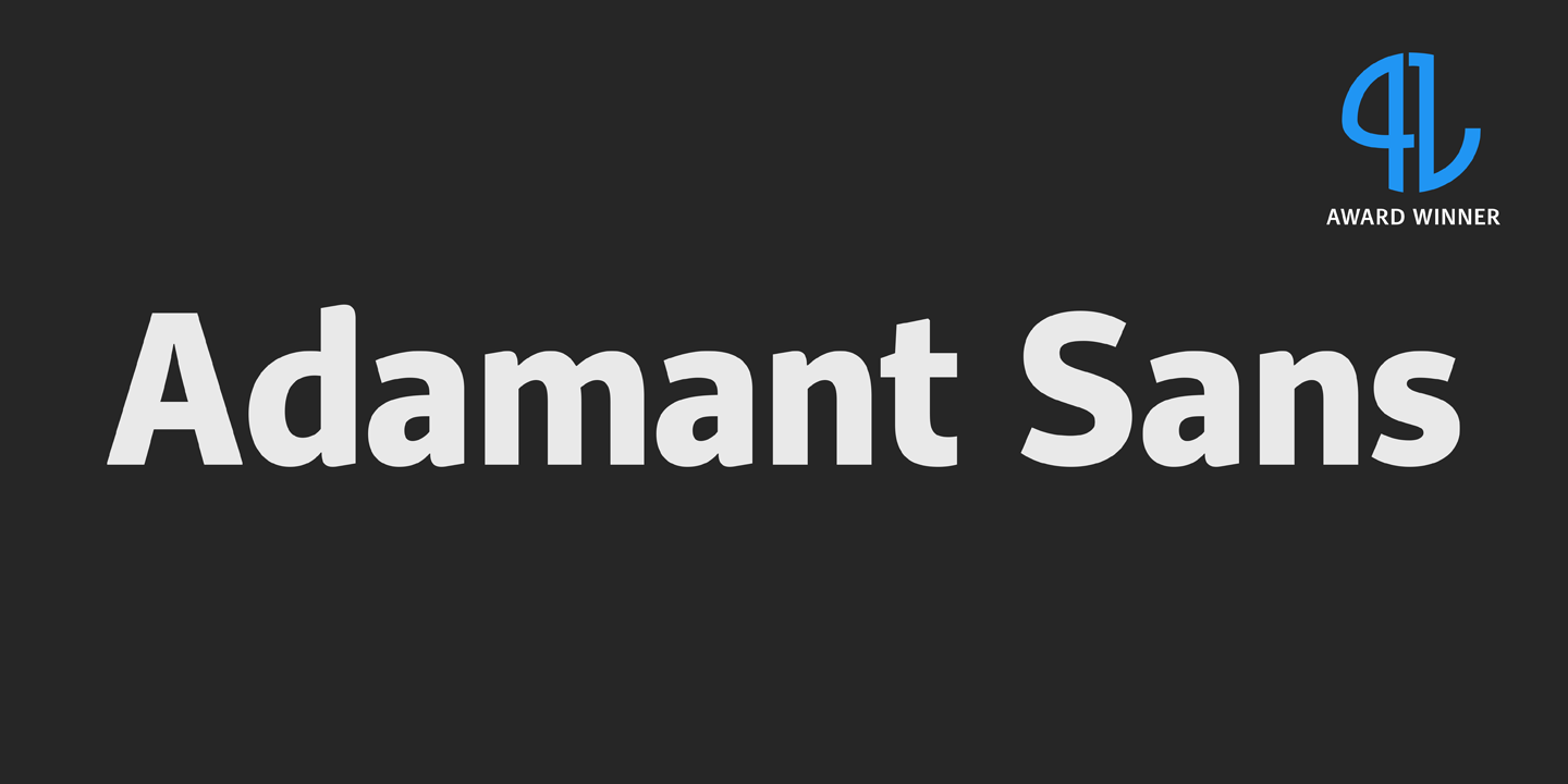 PF Adamant Sans Pro Font preview