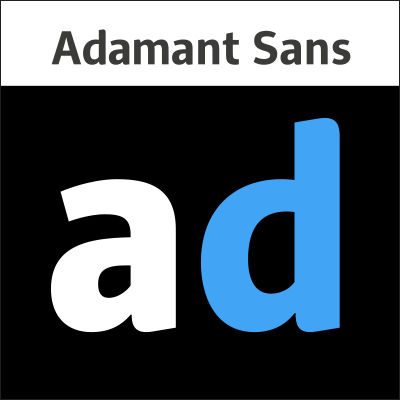 PF Adamant Sans Pro Hairline Italic Font preview