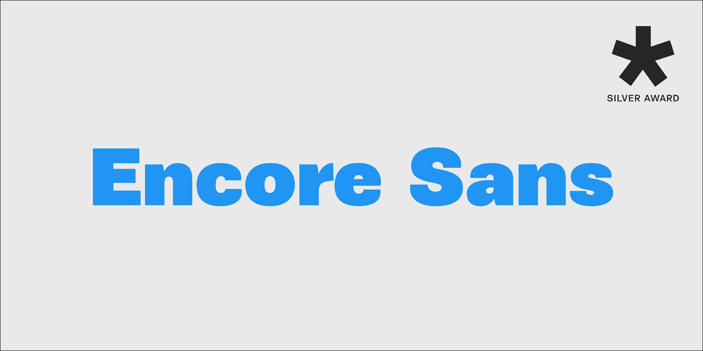 PF Encore Sans Pro Font preview