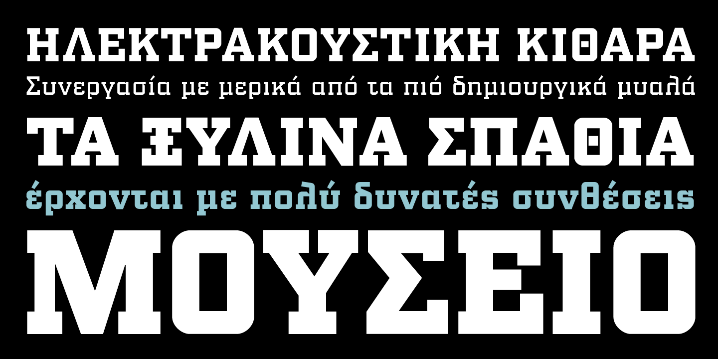 PF Synch Pro Black Font preview